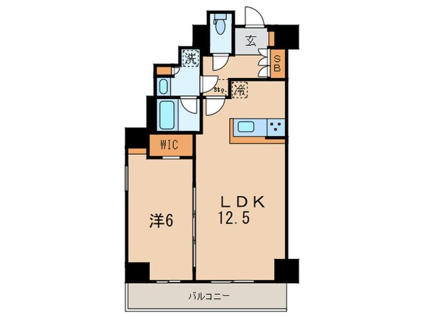 ケリア西馬込アジールコートの物件間取画像